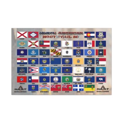 North American Whitetail Deer 50 H.A.R.T Challenge Shot Board