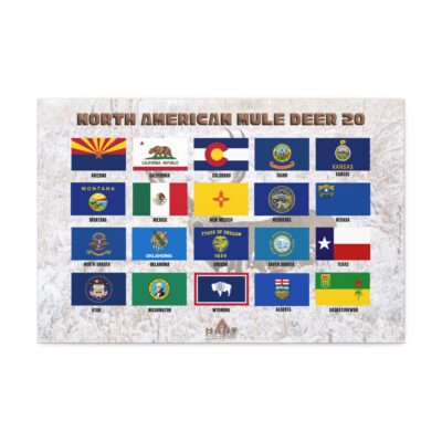 North American Mule Deer 20 H.A.R.T Challenge Shot Board