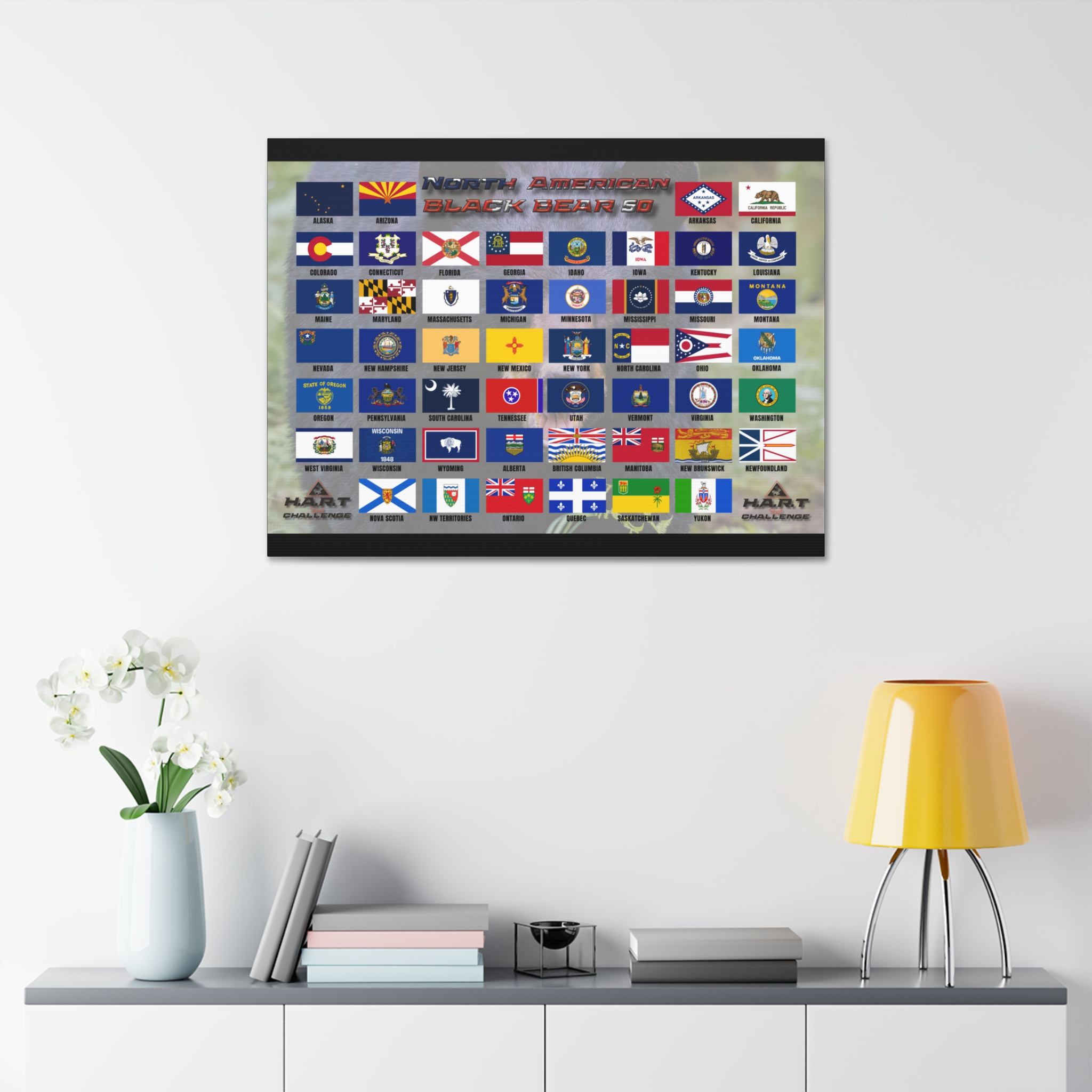 North American Black Bear 50 H.A.R.T Challenge Shot Board - Image 11